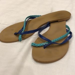 Colin Stuart two toned sandals